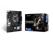 BIOSTAR Z590MHP, Socket 1200, Intel® Z590 (11/10th Gen CPU), Dual 2xDDR4-4000, CPU Intel graphics, VGA, HDMI, 1xPCIe X16 4.0, 4xSATA3, RAID, 1xM.2, 2xPCIe X1, ALC897 HDA, 1xGbE LAN, 4xUSB3.2, mATX